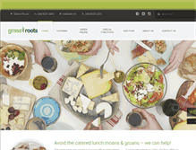 Tablet Screenshot of grassrootsfood.com.au